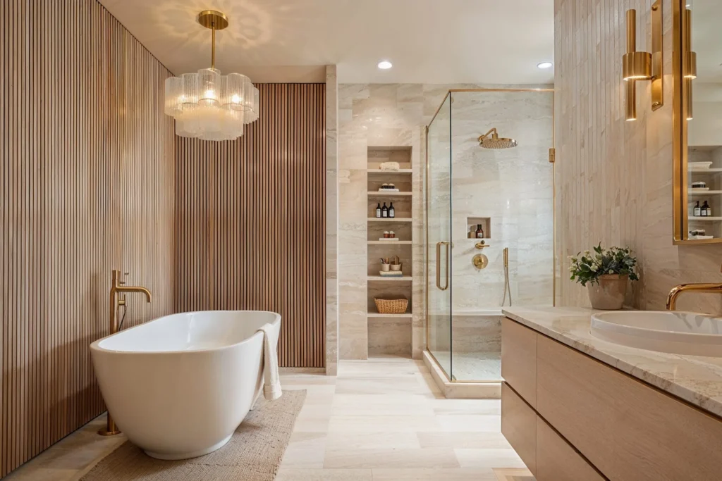 Natural Luxury bathroom remodeling