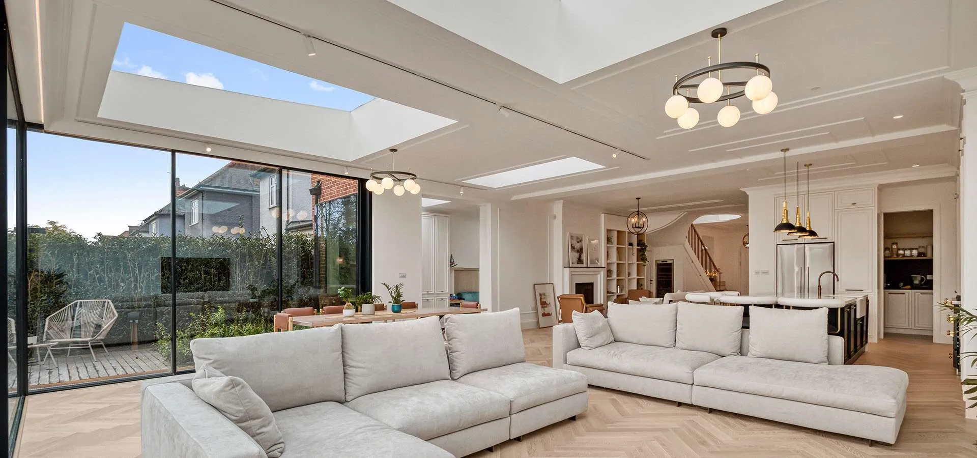 living room kitchen interior design